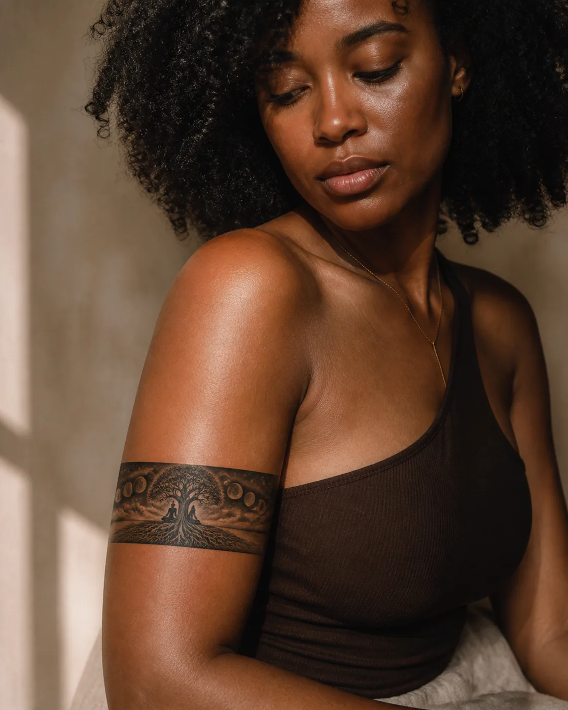 Realism Symbolic tattoo on the Armband